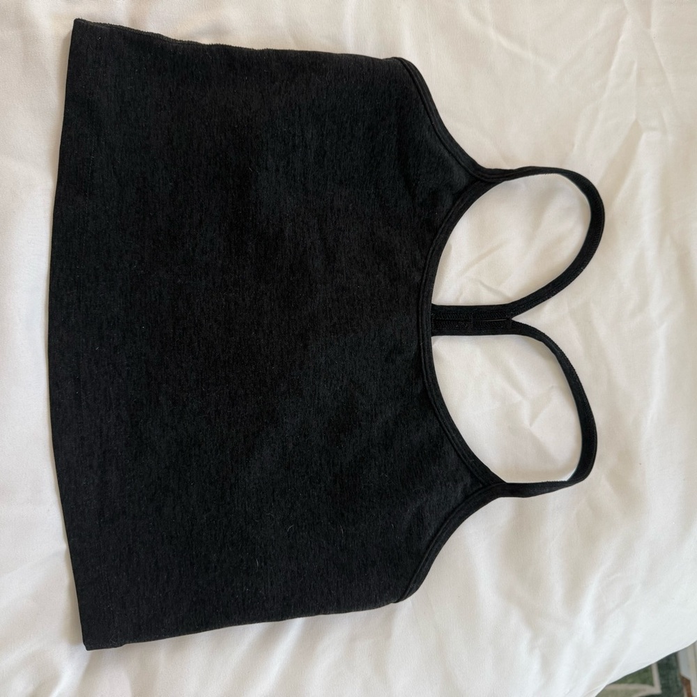 Beyond Yoga Black Spacedye Tank Top